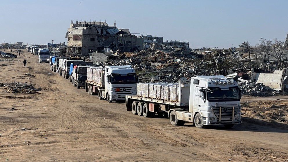 Despite the Start of the Second Phase of the Agreement, Occupation Continues to Restrict Aid Entry into Gaza