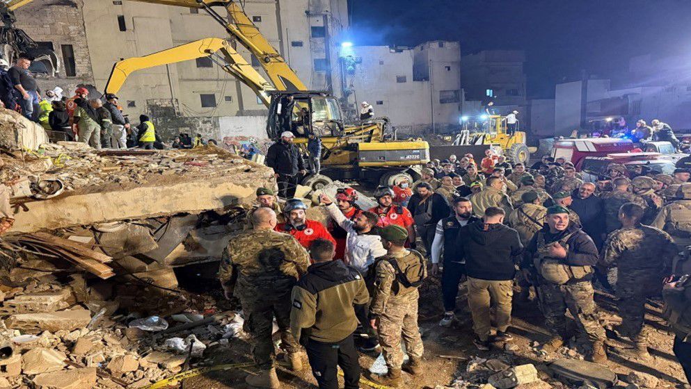 Six Dead in Collapse of Two Buildings in Tripoli, Lebanon