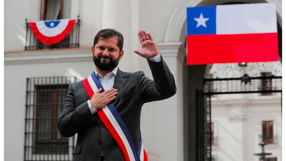 Chile's millennial president Boric takes office...