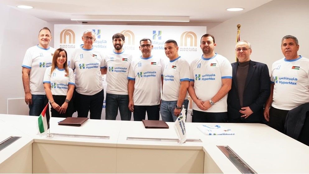 Hypermax Jordan Signs Partnership with National Team Star Yazan Al-Naimat to Support "Al-Nashama"