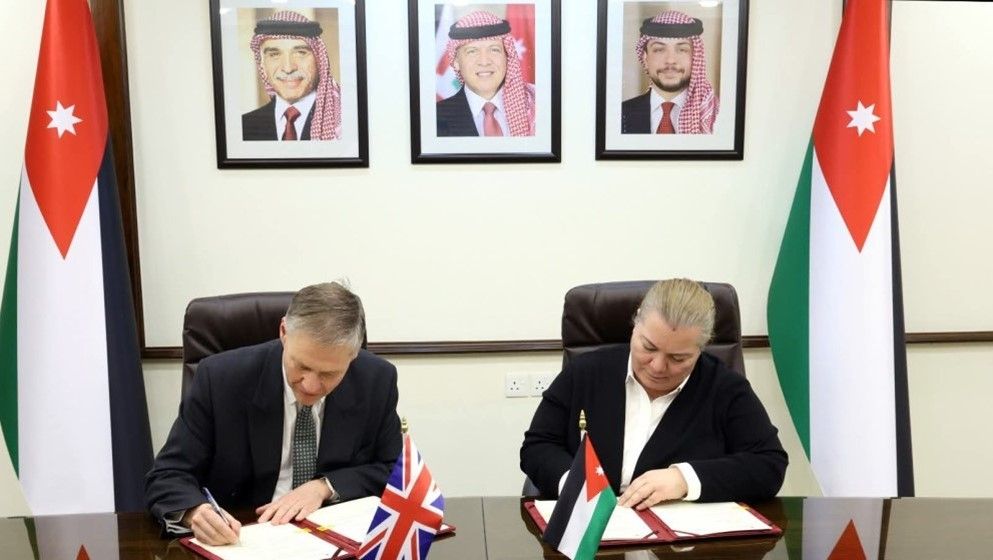 Jordan and UK Sign £5.3 Million MoU to Support National Water Carrier Project