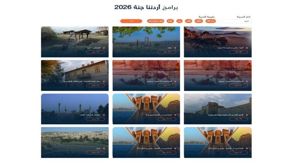 Ministry of Tourism Confirms No Additional Fees for "Urdun Jannah" Program
