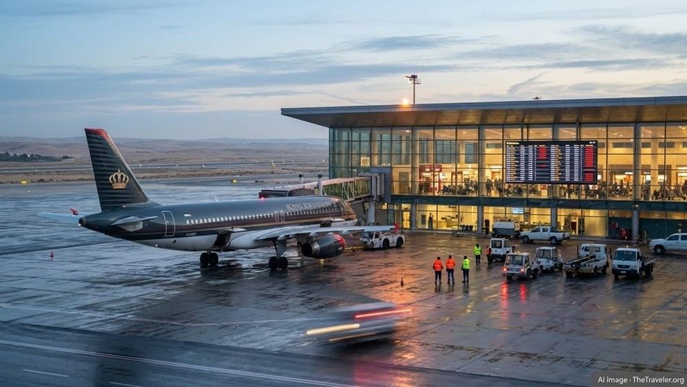 Civil Aviation: Air Traffic Remains Stable at Jordan's Airports