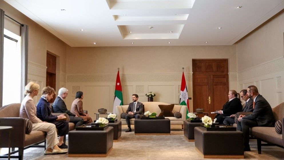 Crown Prince Emphasizes Importance of German Support for National Projects