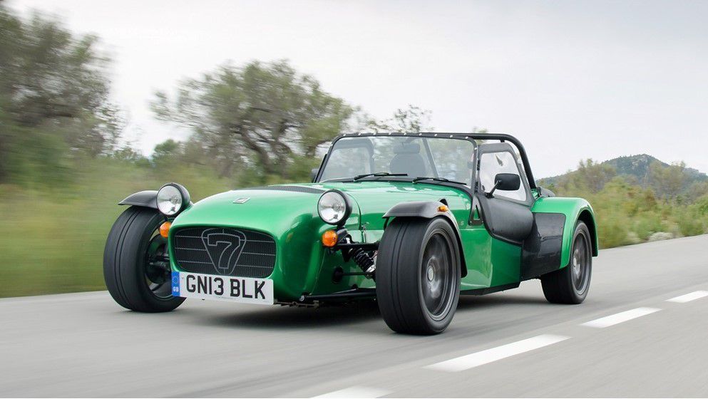 Caterham Seven 485S SV Charismatic crackles, crisp clarity...