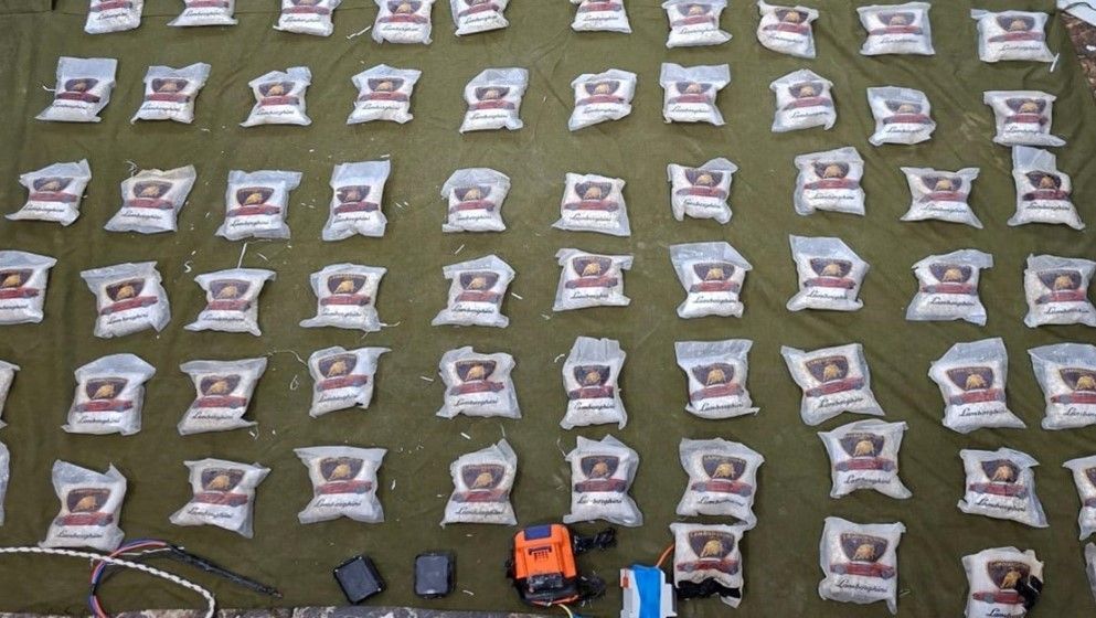 Eastern Military Zone Thwarts Smuggling Attempt of Narcotics via Balloons