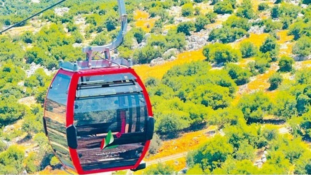 18,000 Visitors Ride Ajloun Cable Car During Eid Al-Adha Holiday