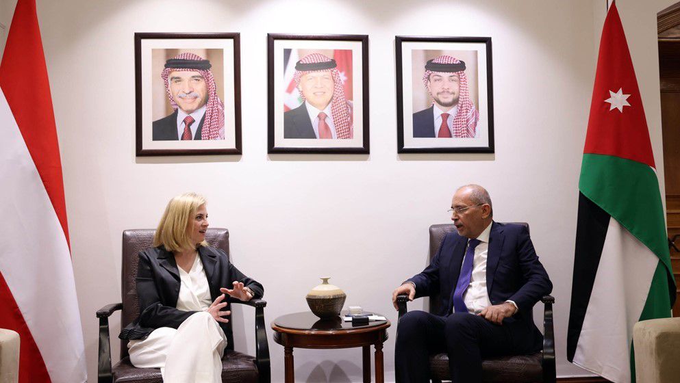 Jordanian and Austrian Foreign Ministers Discuss Bilateral Cooperation and Regional Developments