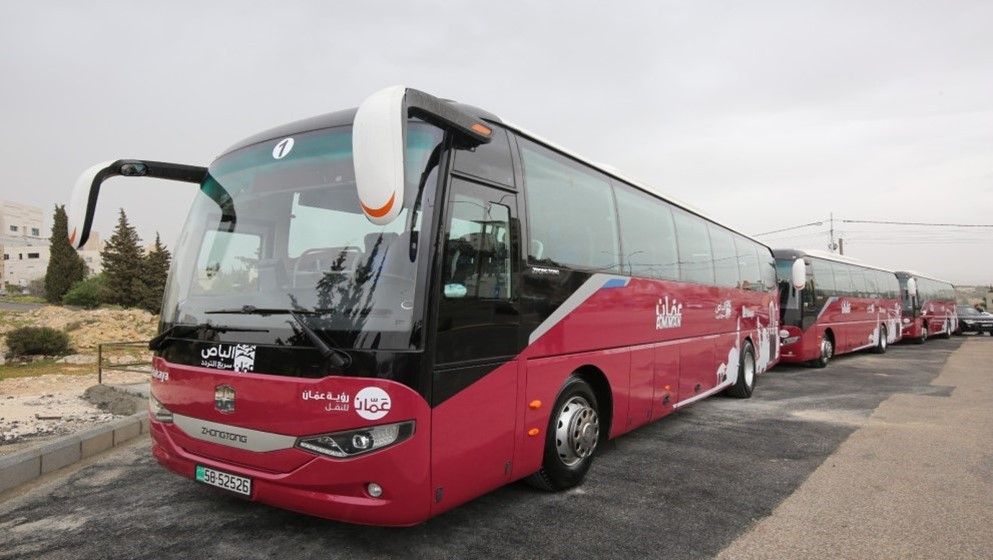 Amman Municipality provides free shuttle buses to attend the events of watching the Al-Nashami match