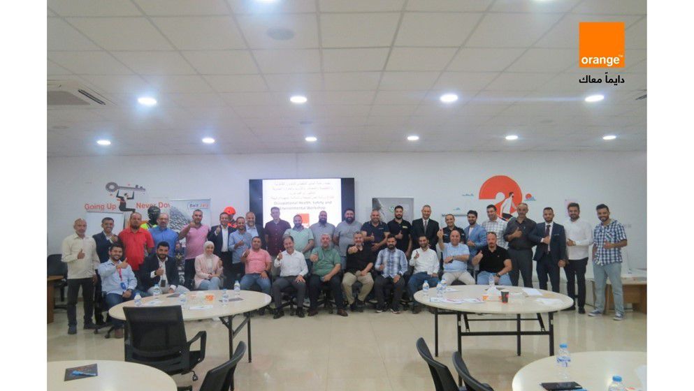 Orange Jordan Hosts Workshop with 32 Companies to Promote a Safe and Sustainable Work Environment
