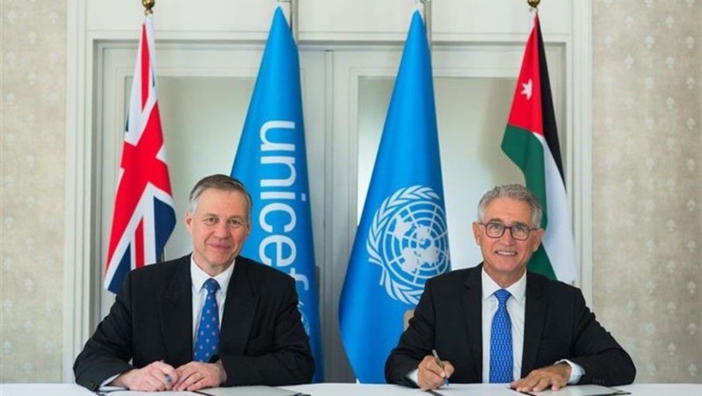 UNICEF and UK Provide £1.5 Million to Support Refugee Water Services in Jordan