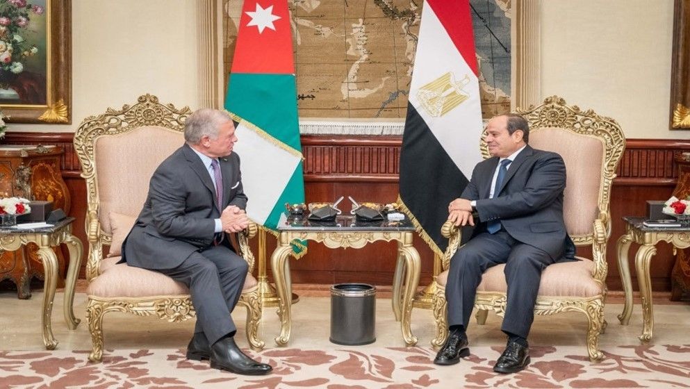 King and El-Sisi Emphasize the Importance of Intensifying Efforts to Restore Overall Calm in the Region