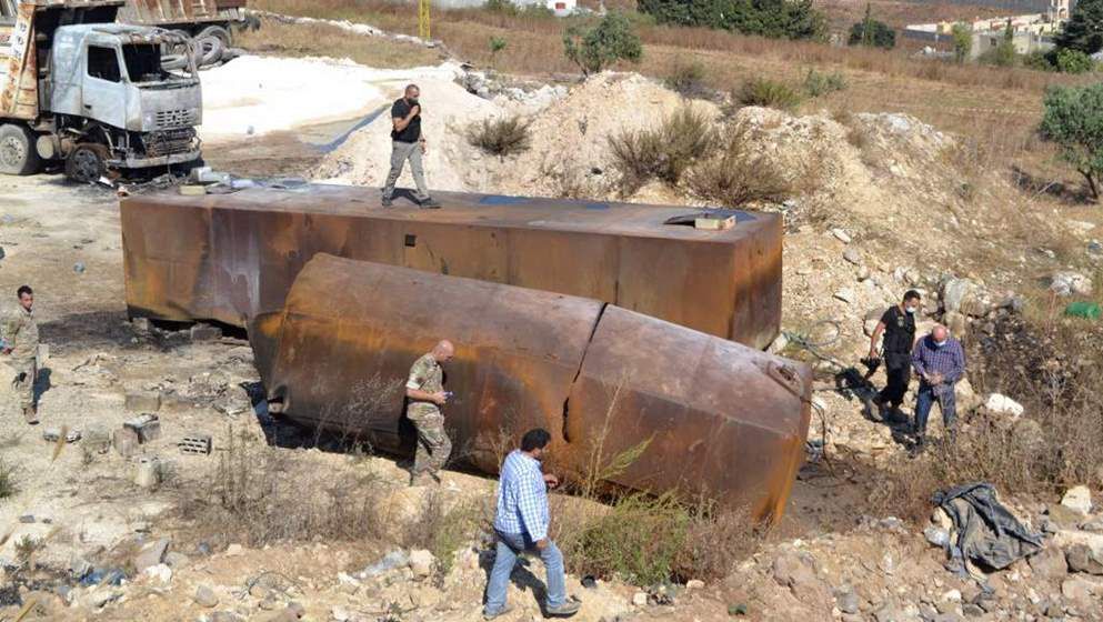 At least 20 killed in Lebanon fuel tank explosion...