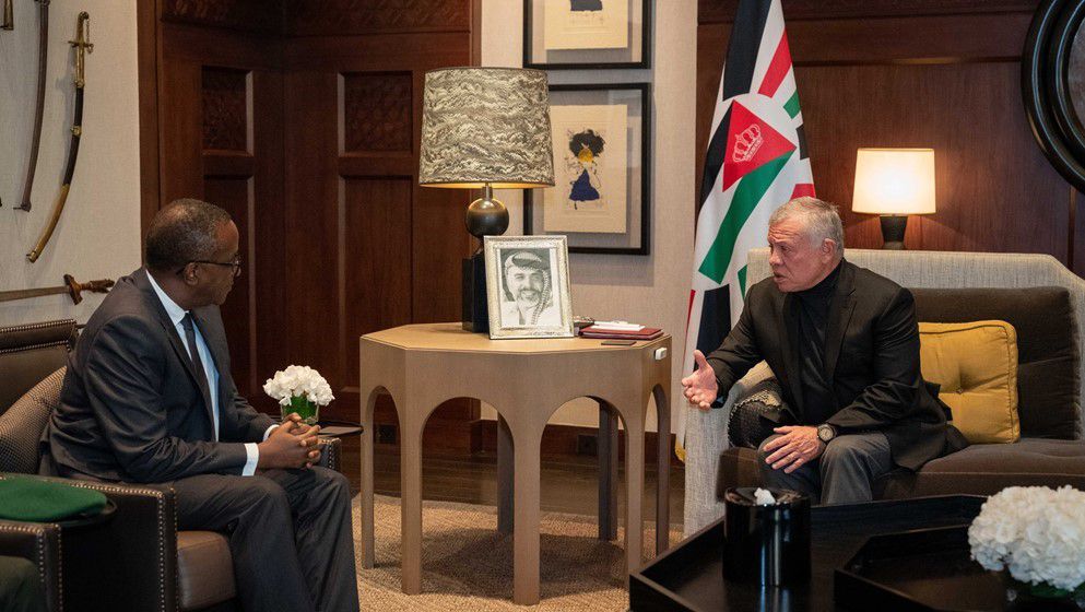 King receives Rwanda FM...