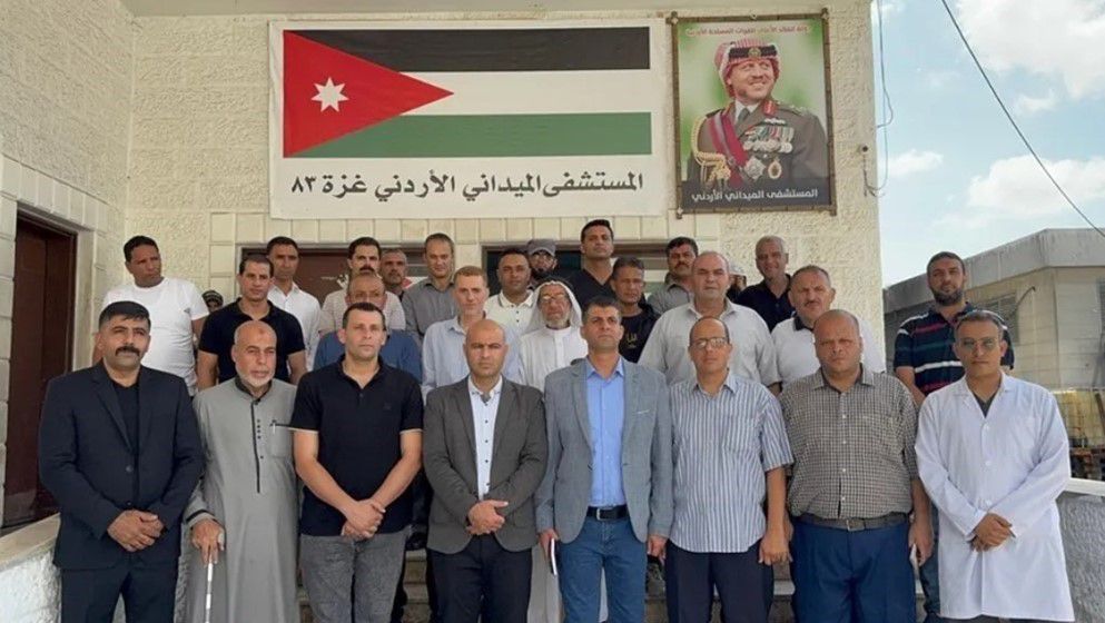 Jordanian Field Hospital Gaza/83 Begins Operations
