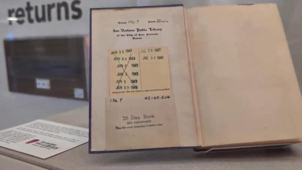 Library book returned 82 years after it was borrowed - Jordan ...