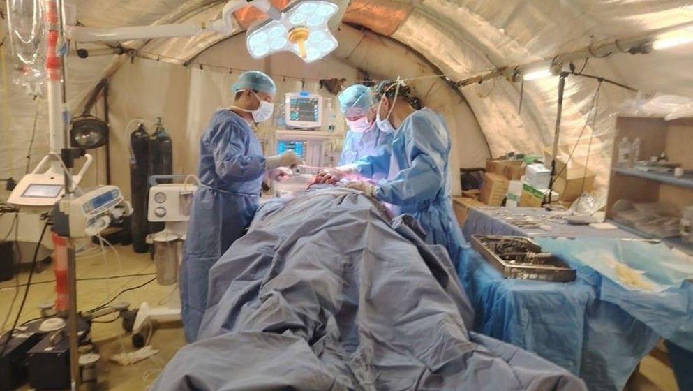 Jordanian Field Hospital South of Gaza/7 Performs Complex Surgery - Jordan ...