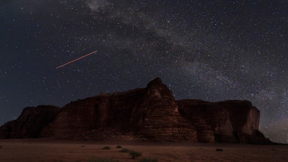 Astronomical event in Wadi Rum highlights Perseid meteor shower and ...