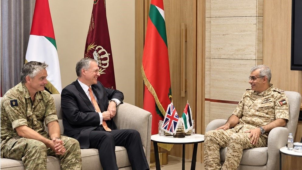 Jordan, UK military chiefs discuss defense cooperation - Jordan News | Latest News from Jordan, MENA