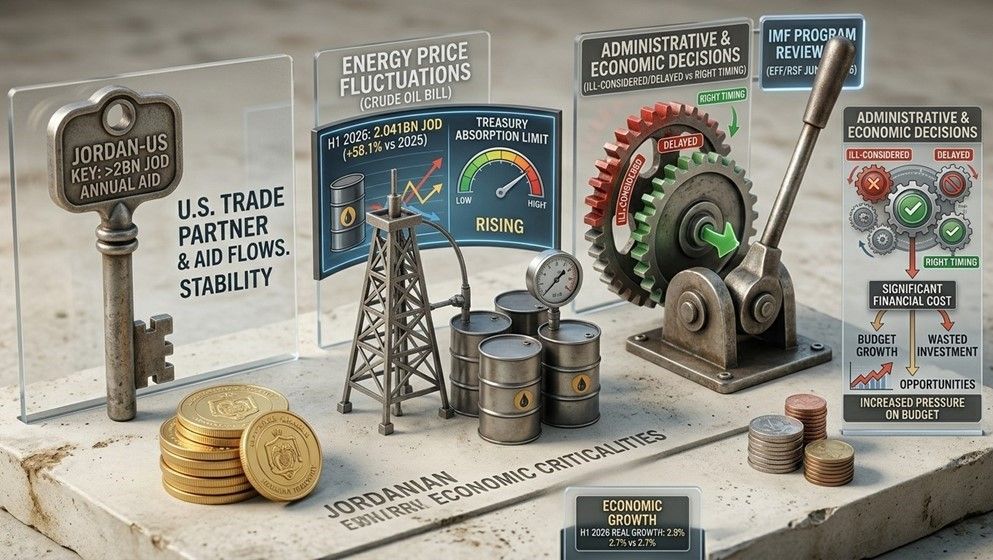 Three Indicators That Reveal the Path of the Jordanian Economy