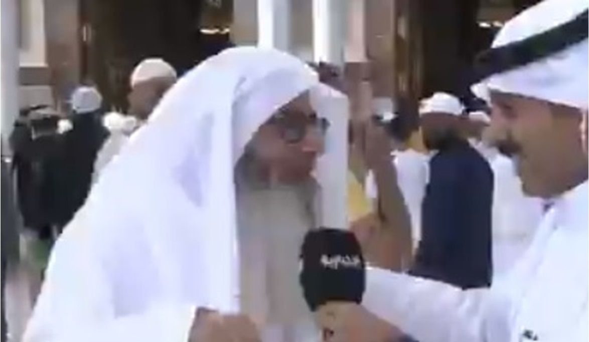 قس مصري يقيم بالمدينة: كنت أشتاق لهذا المشهد في المسجد الحرام قبل إسلامي (فيديو)